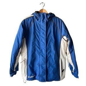 Columbia Blue Winter Ski Jacket Size Large